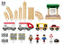 BRIO Train Set - Rail & Road Travel Set - 33209
