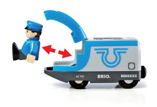 BRIO Train Battery Powered - Remote Control - Travel Train -  33506