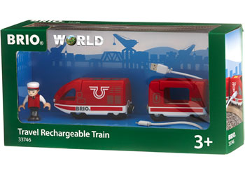 BRIO Train - Travel Rechargeable Train - 4 pieces -  33746