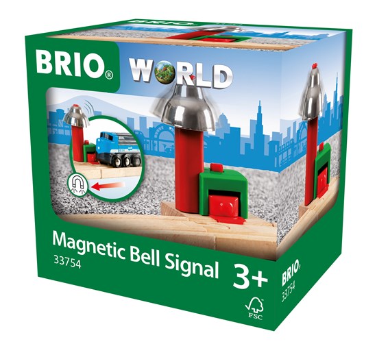 BRIO BRIO Tracks - Magnetic Bell Signal - 33754