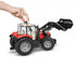 BRUDER - MASSEY FERGUSON 7600 Tractor w/front loader 03047