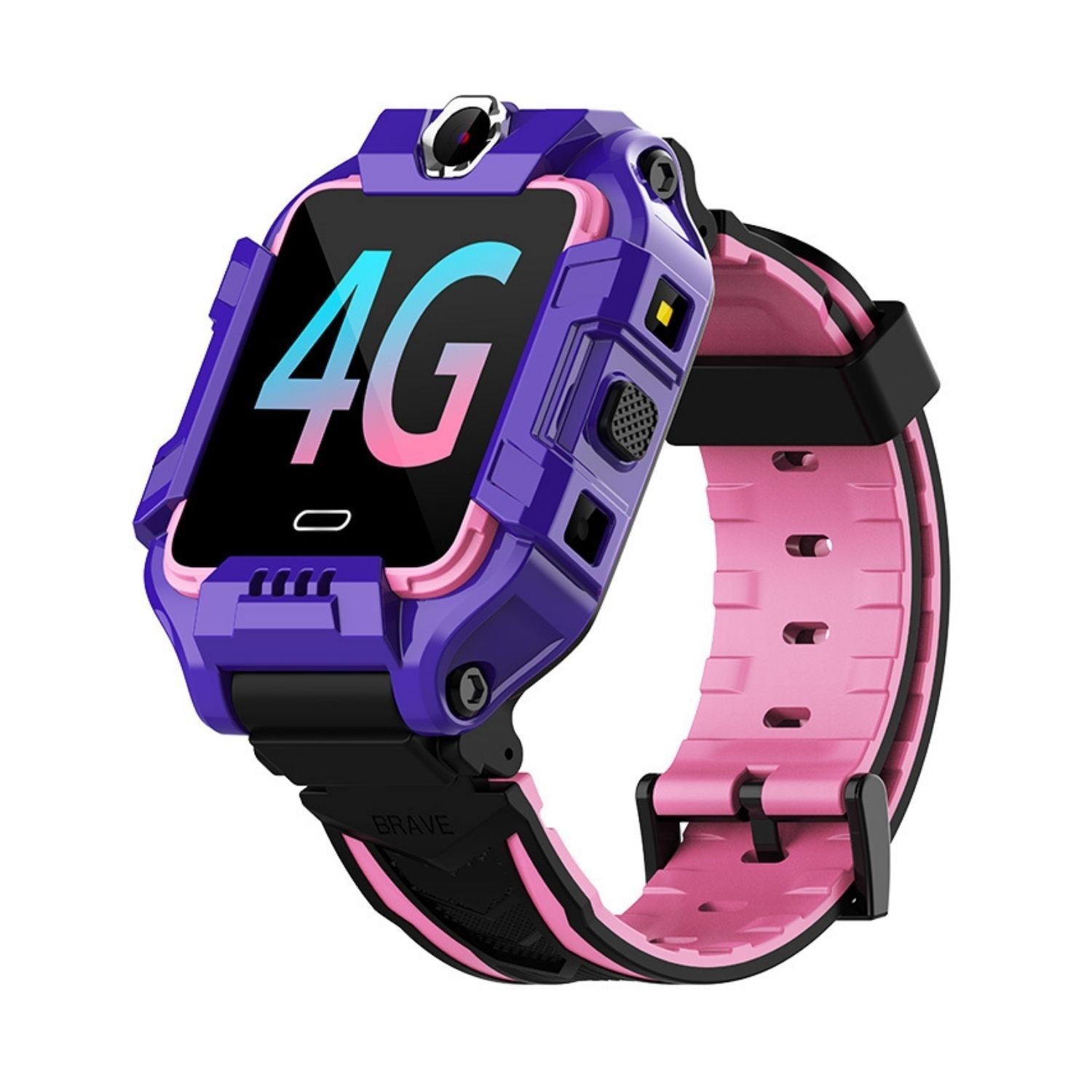 CACTUS - Kidocall - 4G Smartwatch, Phone & GPS Tracking for Kids - Pink - CAC-129-M12