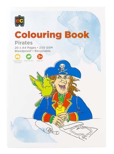EC Kinder Colouring Book Pirates