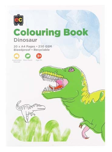 EC Kinder Colouring Book Dinosaur