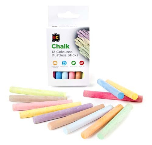 EC Chalk Coloured Set 12