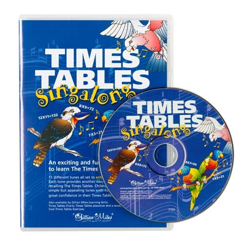 Gillian Miles - Times Table Singalong CD