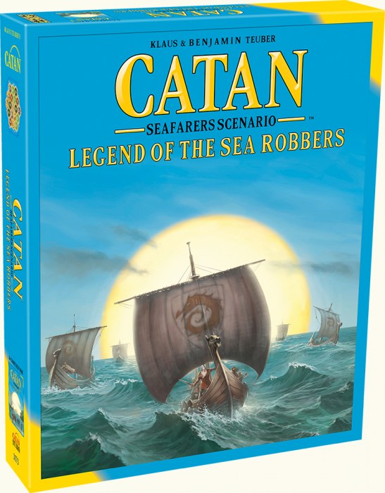 CATAN Legend of the Sea Robbers - Seafarers Scenario Expansion