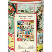 Cavallini Vintage Puzzle - Cat - 1000 Piece