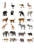 CollectA - Wildlife Africa -Set A - Set of 24