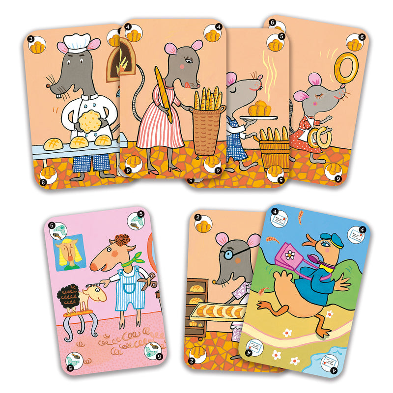 DJECO Card Game - Happy Family