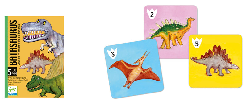 DJECO Games Card Batasaurus