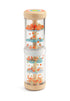 DJECO Music - Babyraini Shaker. A rainstick with natural wooden ends with heavy duty transparent plastic. 