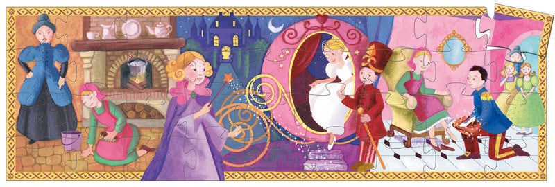 DJECO Puzzle Silhouette Cinderella 35pc