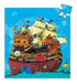 DJECO Puzzle Silhouette Barbarossa Boat 54pc