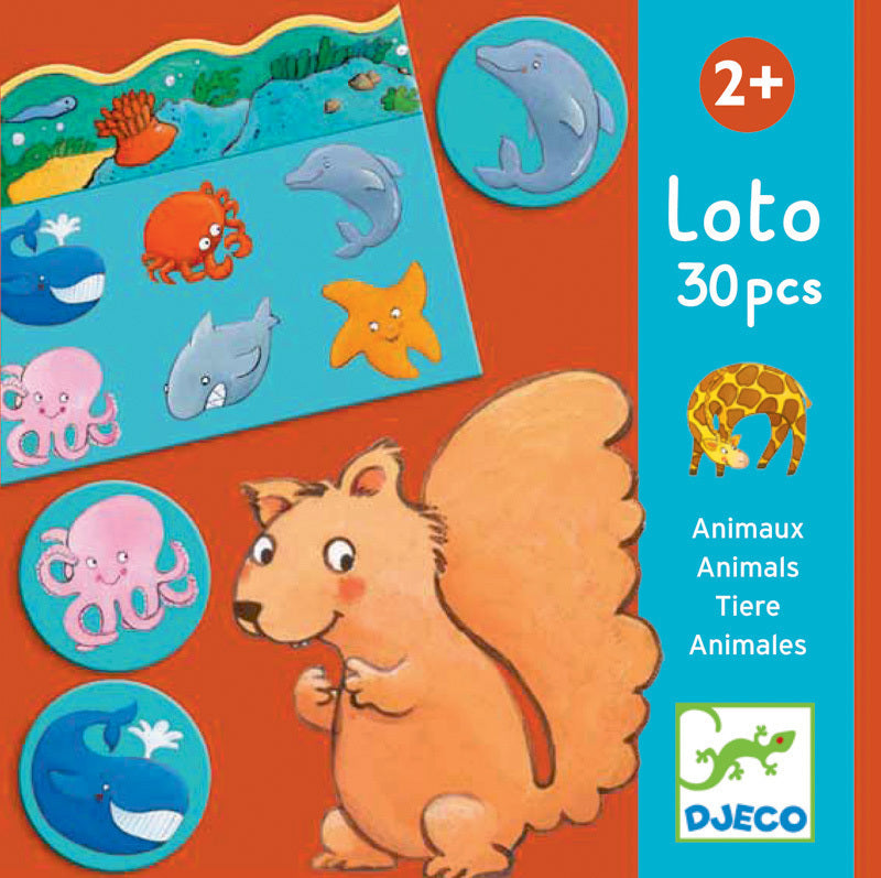DJECO Games Animal Lotto