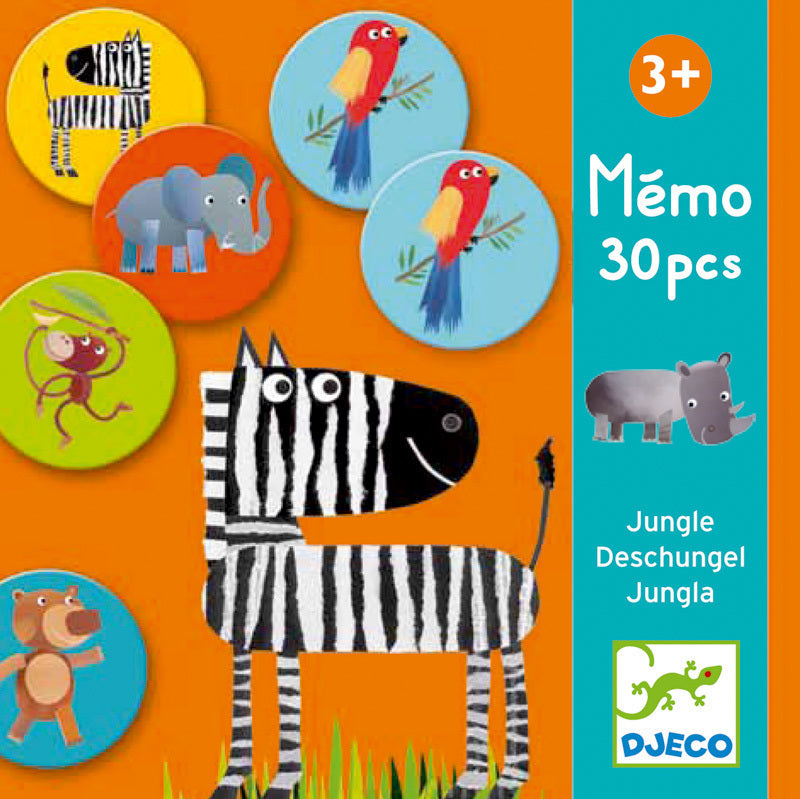 DJECO Games Memo Jungle - Memory Game