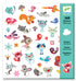 DJECO Stickers Small Friends 160 pack
