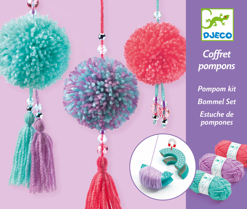 DJECO Art Kits - Pendant Pompoms
