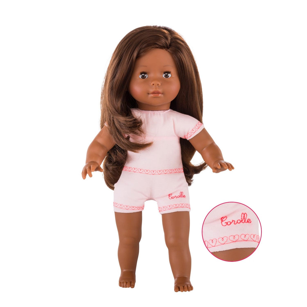 Corolle Mon Grand Poupon Baby Doll with Hair - Ambre, 36cm