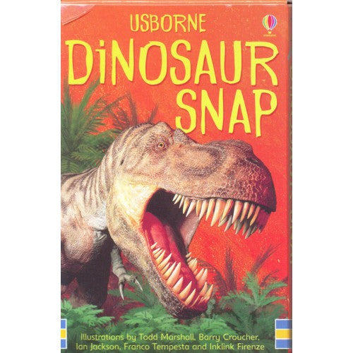 USBORNE Snap Cards Dinosaur