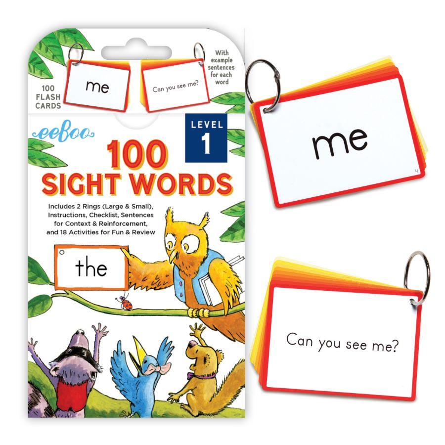 EEBOO - 100 Sight Words - Level 1