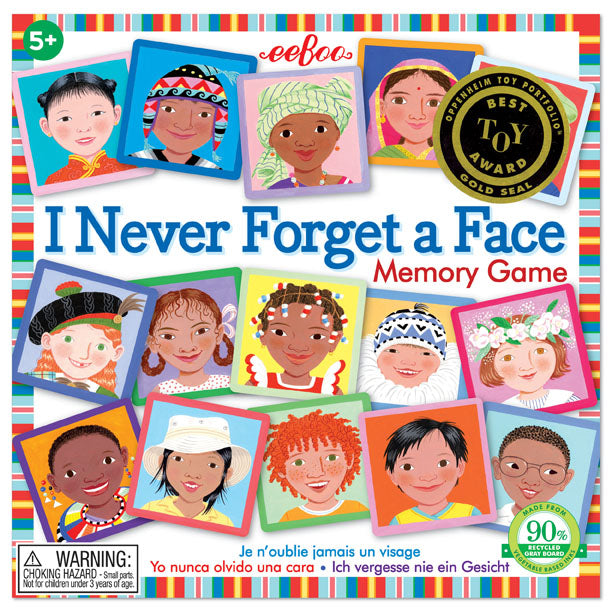 EEBOO - Game - Never Forget a Face - Memory Game
