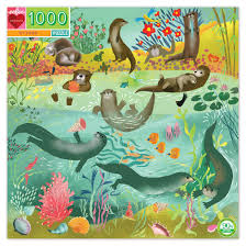 EEBOO - Puzzle -  Otters - 1000 Piece