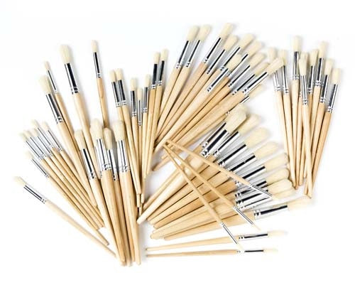 EC- Paint Brush Series 582 #4,6,8,9,10 & 12 - 60 Assorted