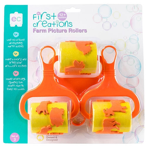 EC First Creations - Picture Rollers - Farm Set of 3