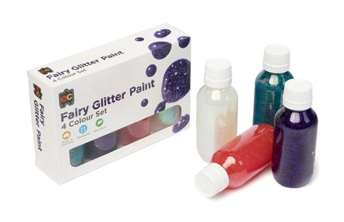 EC -Fairy Glitter Paint 100ml Set of 4