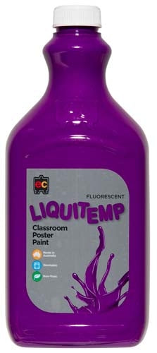 EC Fluorescent Liquitemp Paint - 2 Litre - Purple