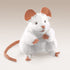 FOLKMANIS HAND PUPPETS White Mouse