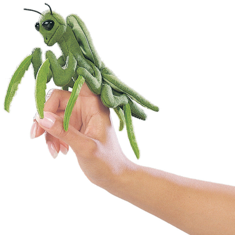 FOLKMANIS Finger Puppet - Praying Mantis - 2610FOLKMANIS Finger Puppet - Insect Praying Mantis 