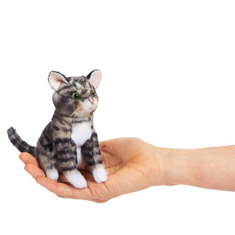 FOLKMANIS Finger Puppet - Tabby Cat