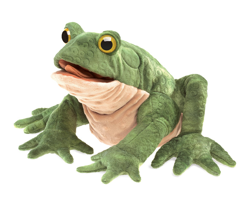 FOLKMANIS Hand Puppet - Toad - 3099FOLKMANIS Hand Puppet - Green Toad