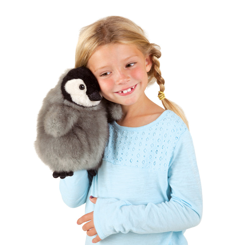 FOLKMANIS -  Baby Emperor Penguin Puppet