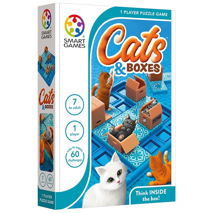 SMART GAMES - Cats & Boxes - NEW