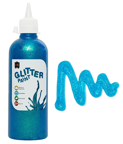 EC Glitter Paint - 500ml -Sky Blue