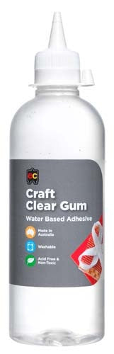 EC Craft Clear Gum Glue 500ml