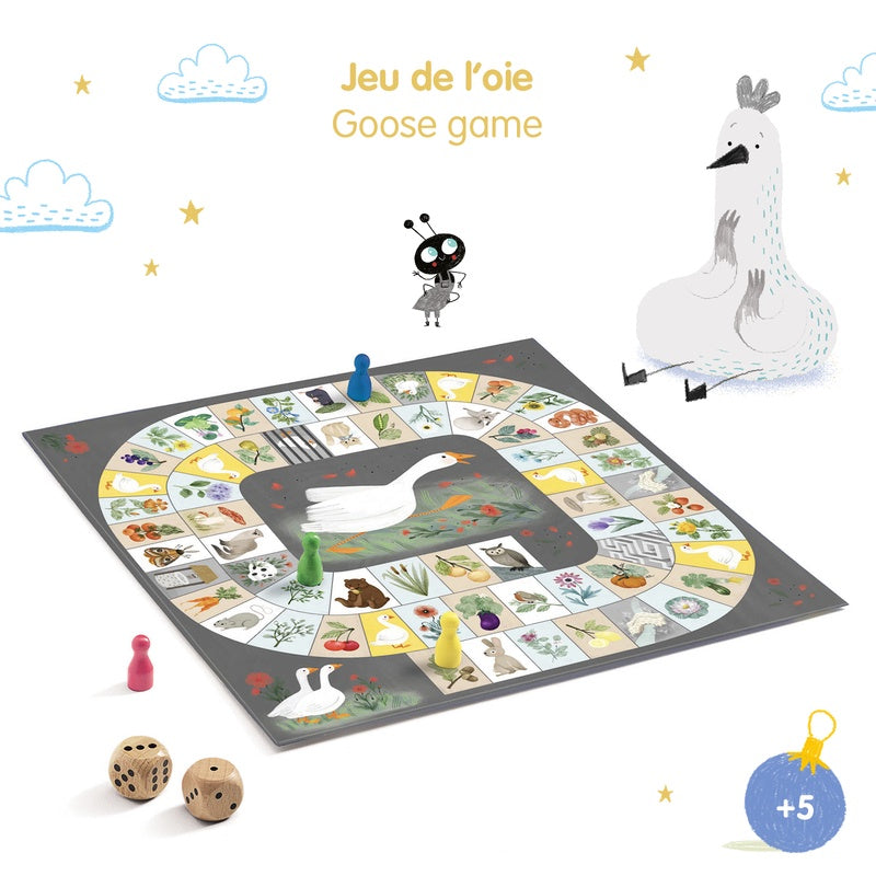 DJECO Games Board - Goose Board Game - Junior
