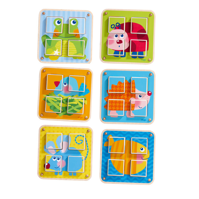 HABA Cubes Puzzle set of six