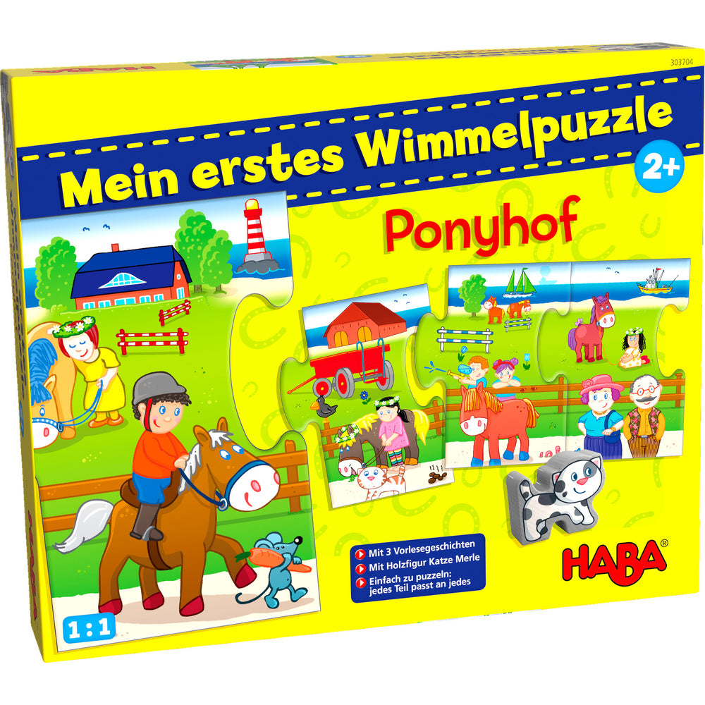 HABA My First Wimmel Puzzle – Horse Farm 303704