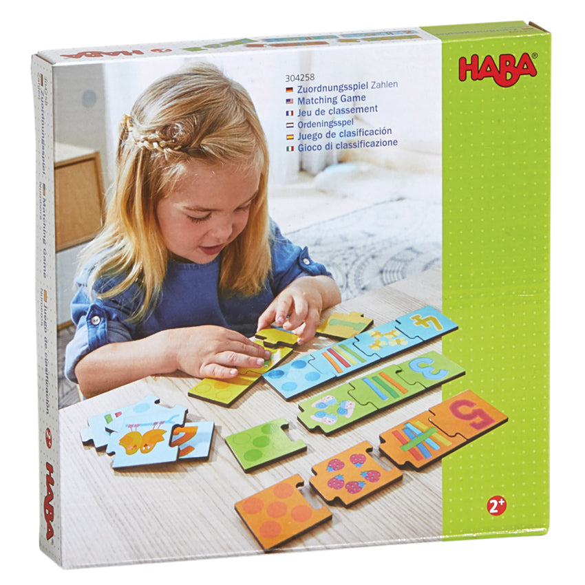 HABA Matching Puzzle Numbers - Box