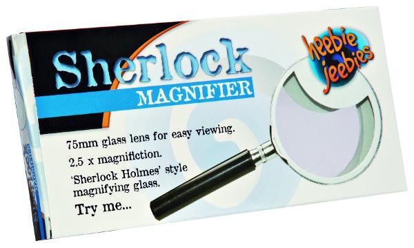 HEEBIE JEEBIES Sherlock Magnifier metal 75mm
