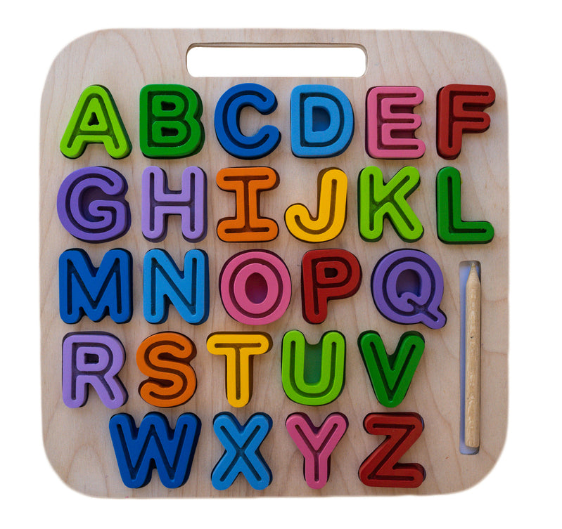 Uppercase ABC Trace Puzzle - Handcarry