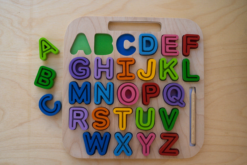Uppercase ABC Trace Puzzle - Handcarry