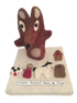PAPOOSE Puppet Set - Felt - Gingerbread Man/Fox+ 5 FP