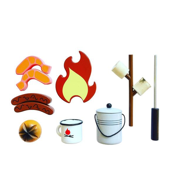 Make Me Iconic - Camp Fire Set - Wooden