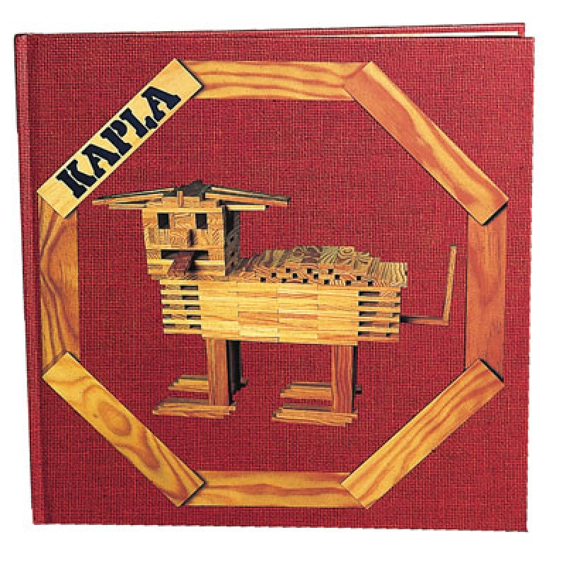 Kapla Art Book - Red - Budding Builders