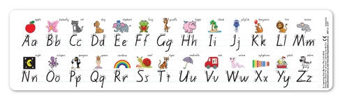 Learning Can Be Fun - Literacy - Alphabet Desk Strips NSW Foundation